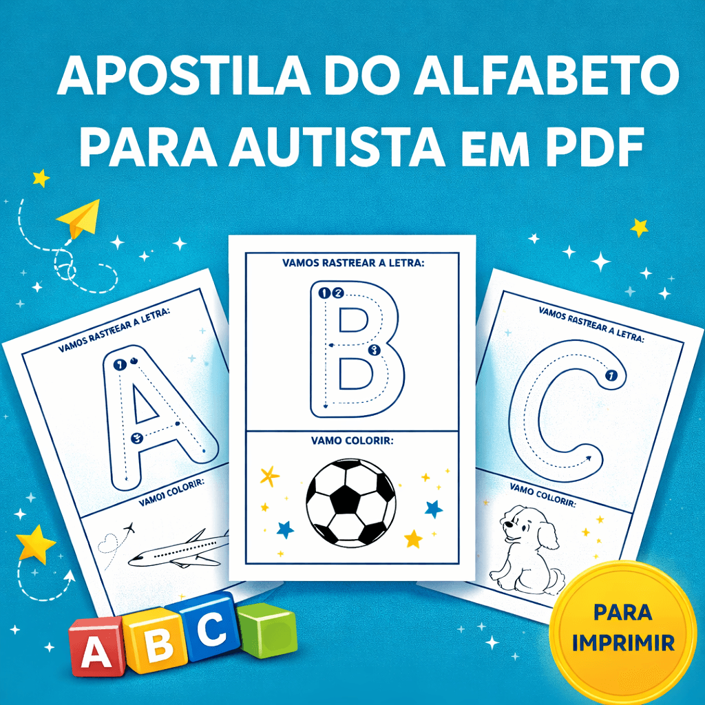apostila do alfabeto para autista em pdf com atividades de alfabetização para imprimir